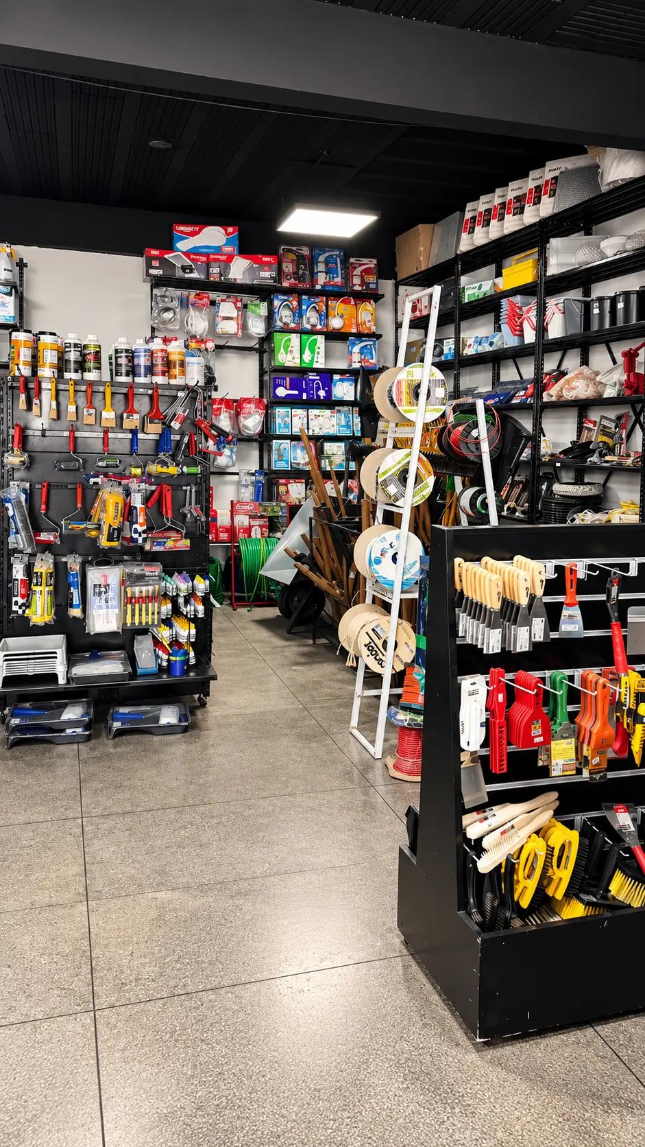 Setor de ferramentas e acessórios
